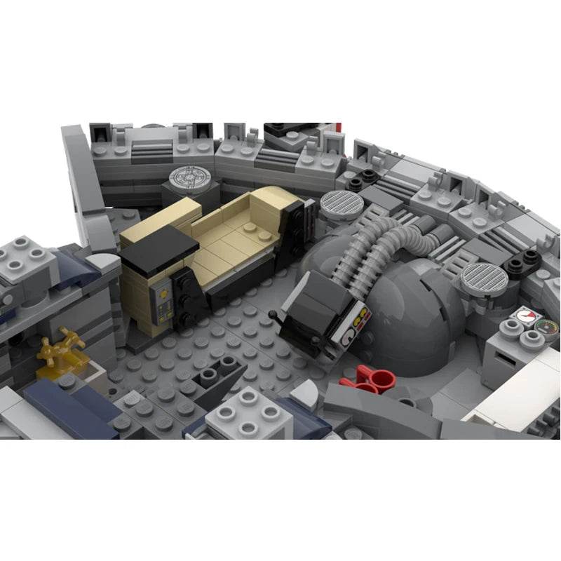 MOC Building Blocks Space Battleship YT-985 2259PCS Model Building Bricks MOC - ToylandEU