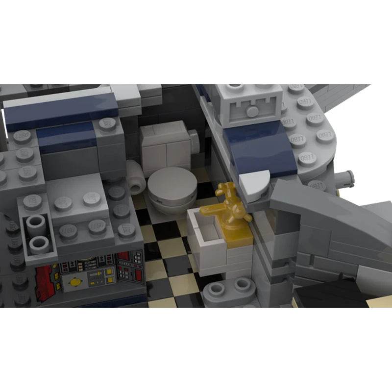 MOC Building Blocks Space Battleship YT-985 2259PCS Model Building Bricks MOC - ToylandEU