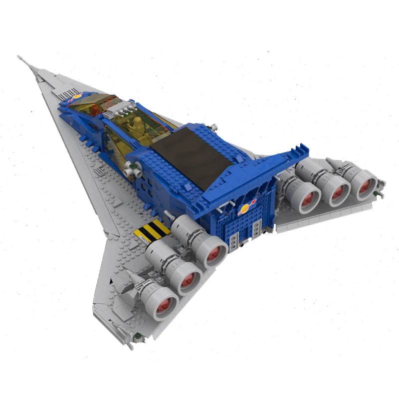MOC Building Blocks Space Galaxy Transporter Explorer Model Building Bricks MOC - ToylandEU