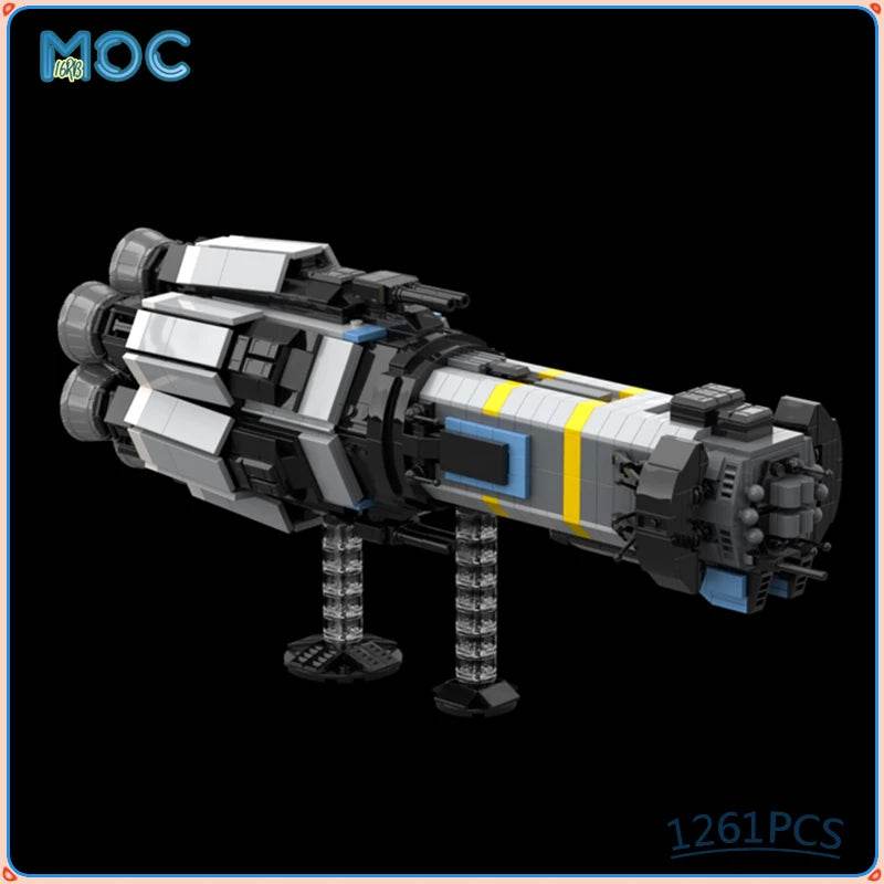 MOC Building Blocks Spaceship UNN Thomas Prince Model Bricks Building Bricks MOC - ToylandEU