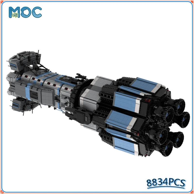 MOC Building Blocks Spaceship UNN Thomas Prince Model Bricks Building Bricks MOC - ToylandEU