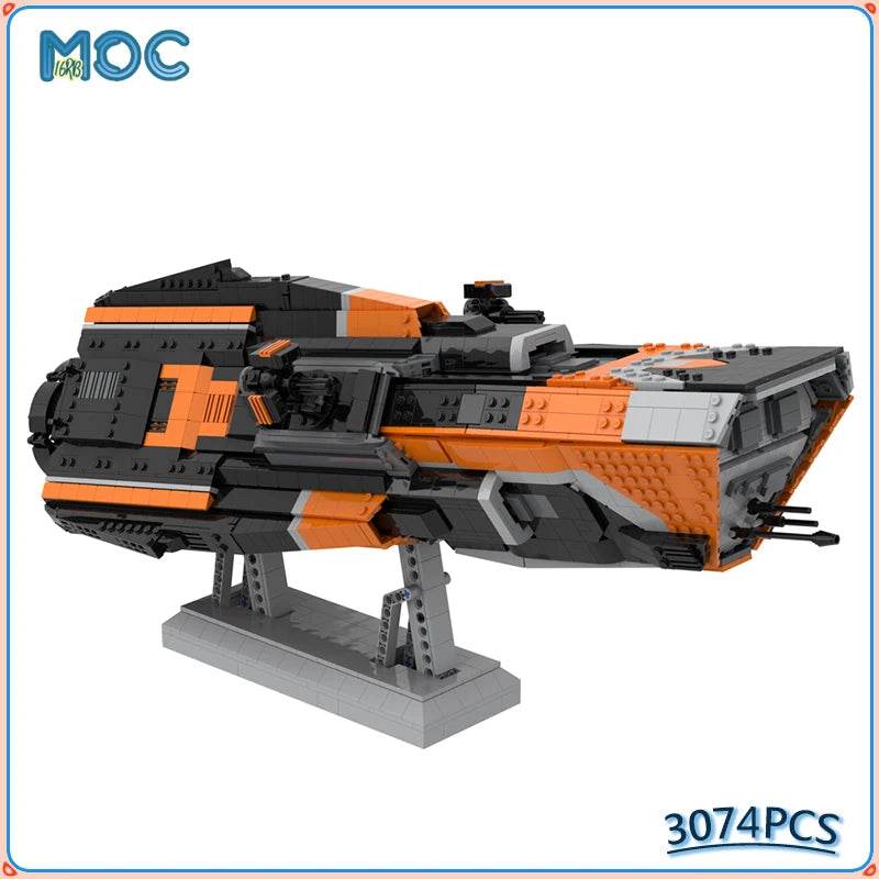 MOC Building Blocks Spaceship UNN Thomas Prince Model Bricks Building Bricks MOC - ToylandEU