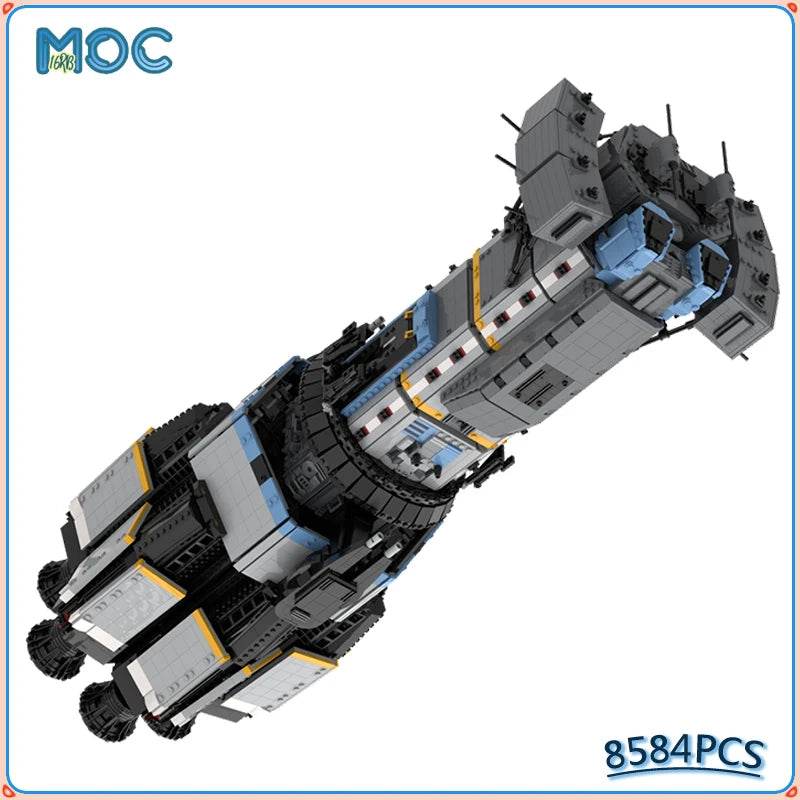 MOC Building Blocks Spaceship UNN Thomas Prince Model Bricks Building Bricks MOC - ToylandEU