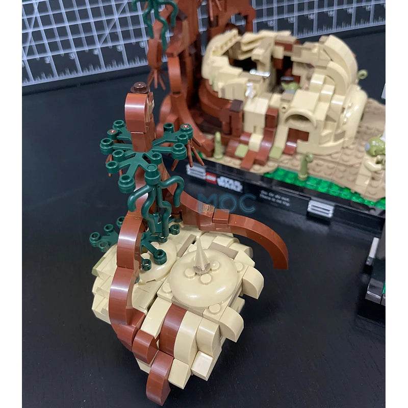 MOC Building Blocks Training Scene Wing Sunk in The Lake Set 2095PCS Building Bricks MOC - ToylandEU