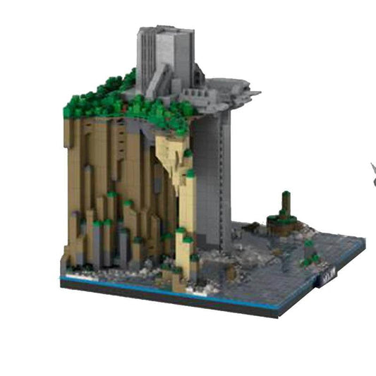 MOC Building Blocks Ultramicro Diorama Castle Model 2074PCS Building Bricks MOC - ToylandEU