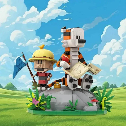 MOC Calvined and Hobbes Model Building Block Building Bricks MOC Gift -  ToylandEU™