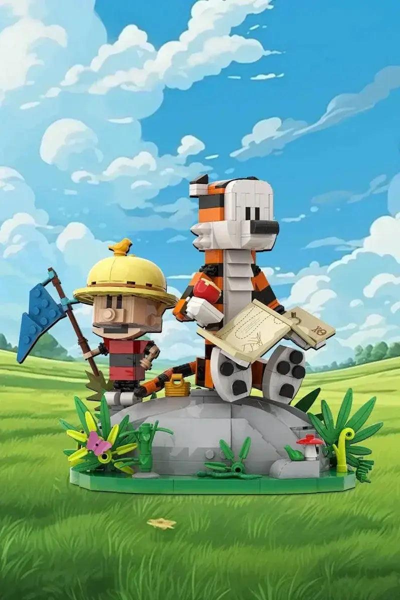  MOC Calvined and Hobbes Model Building Block Building Bricks MOC Gift -  ToylandEU™