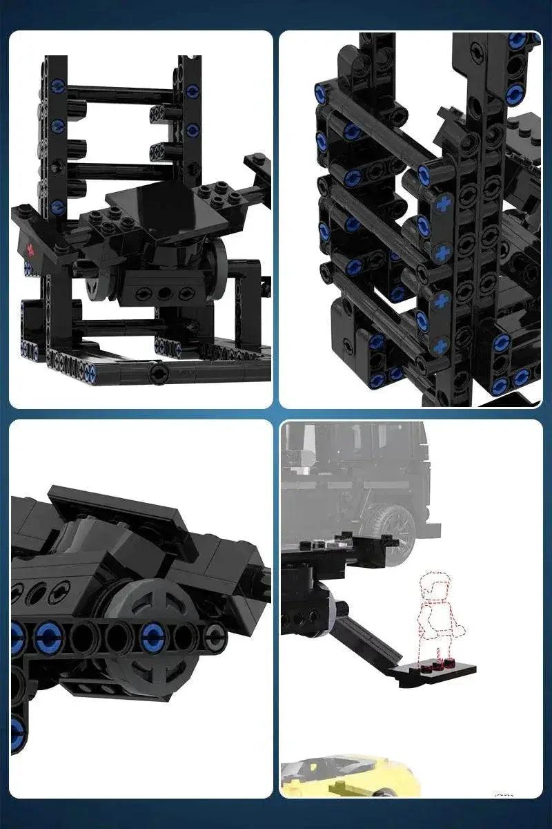  MOC Car Display Stand Assembled Brick Building Bricks MOC Gift for Racing Vehicle -  ToylandEU™
