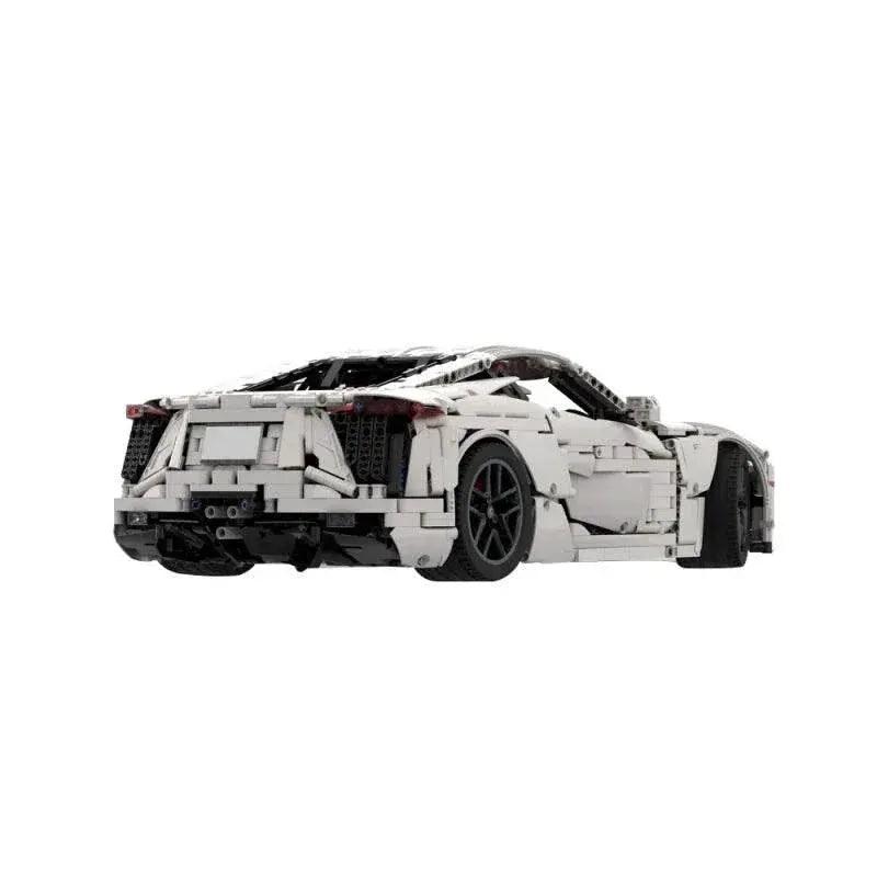  MOC Car Lexused LFA 1:8 Model Building Block Supercar Building Bricks MOC -  ToylandEU™