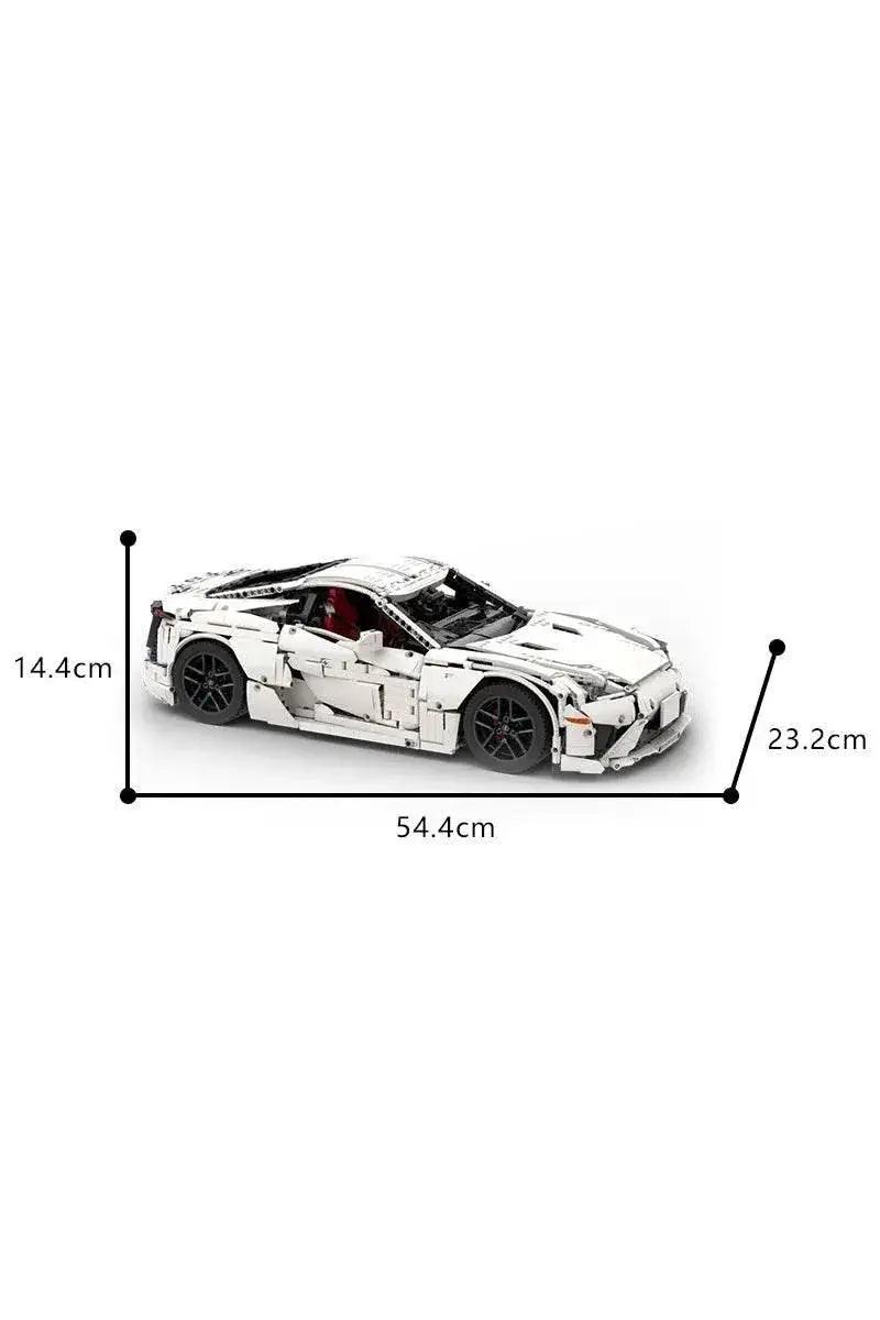  MOC Car Lexused LFA 1:8 Model Building Block Supercar Building Bricks MOC -  ToylandEU™