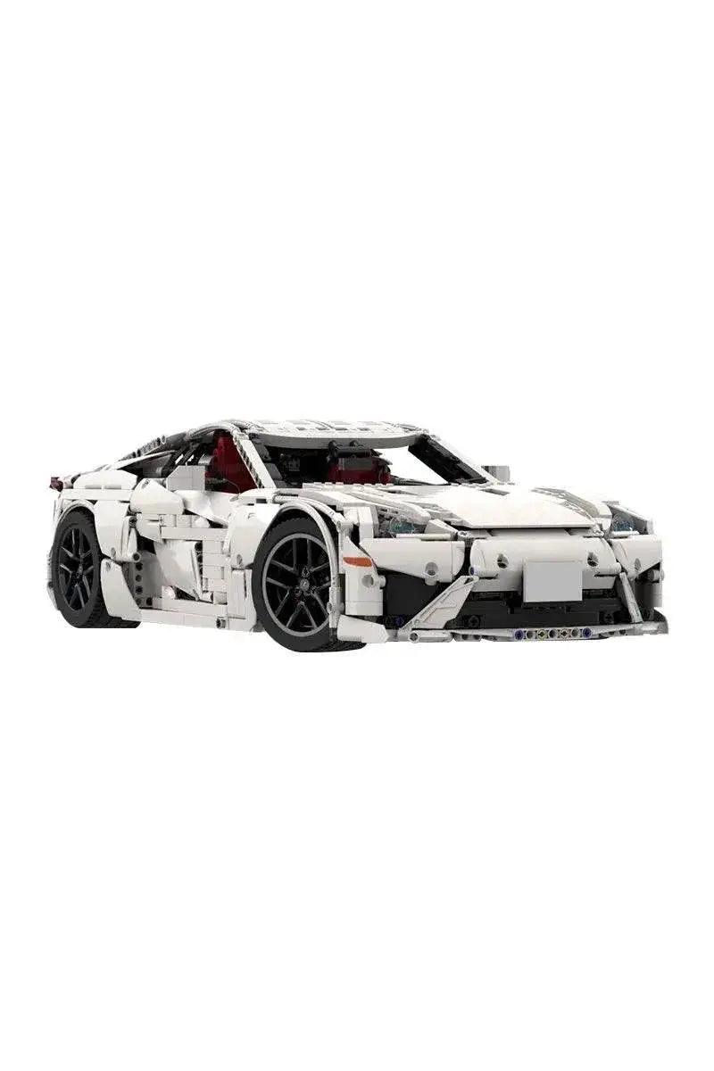  MOC Car Lexused LFA 1:8 Model Building Block Supercar Building Bricks MOC -  ToylandEU™