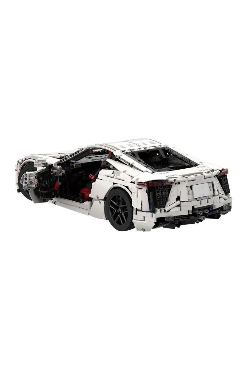  MOC Car Lexused LFA 1:8 Model Building Block Supercar Building Bricks MOC -  ToylandEU™
