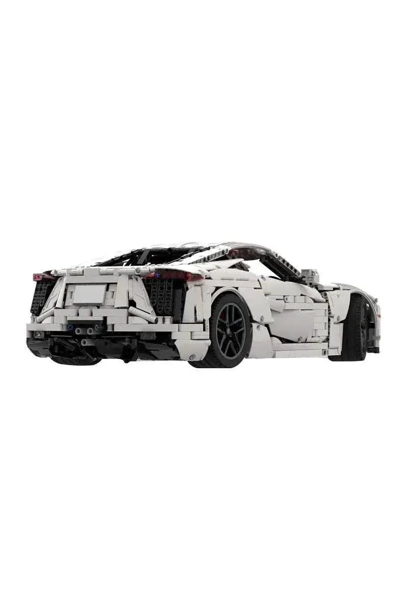  MOC Car Lexused LFA 1:8 Model Building Block Supercar Building Bricks MOC -  ToylandEU™