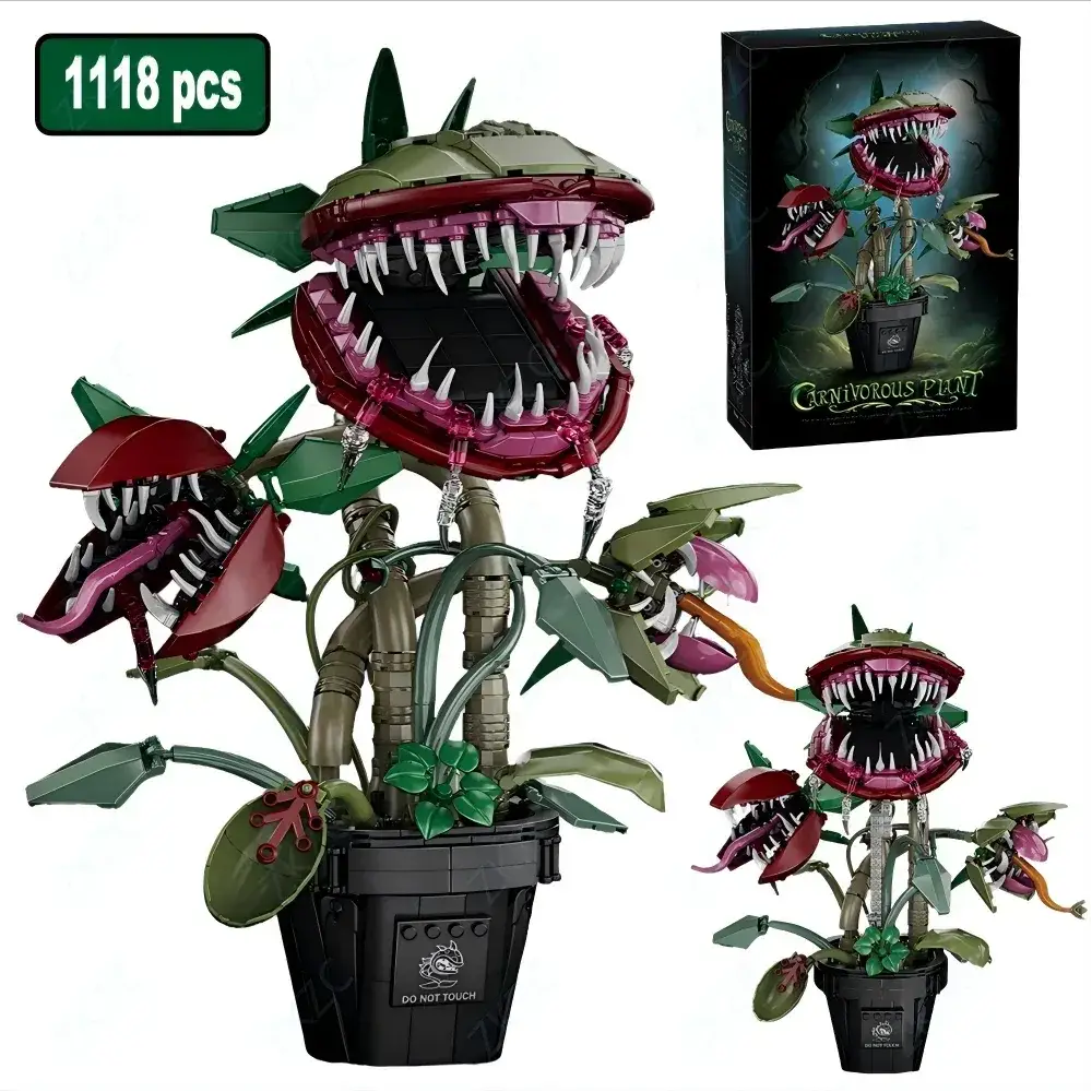 MOC Carnivorous Flower Building Blocks Educational Toys Kit - ToylandEU
