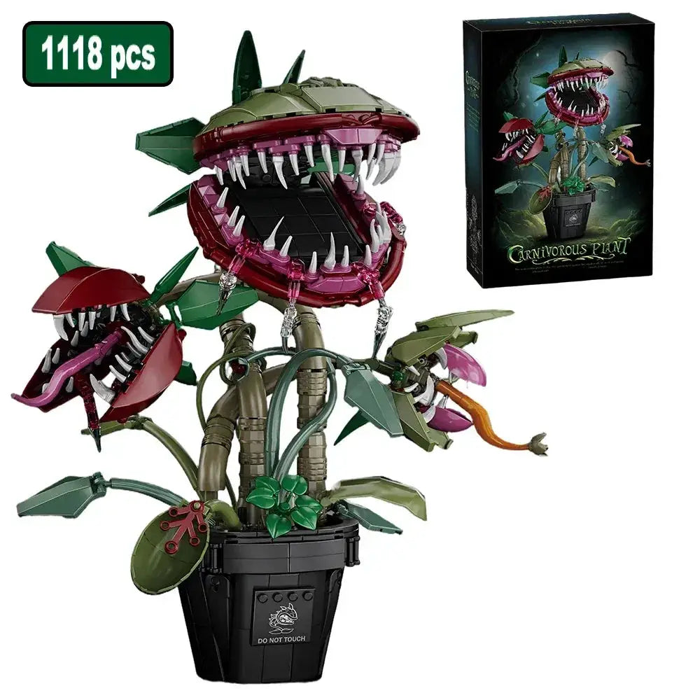 MOC Carnivorous Flower Building Blocks Educational Toys Kit - ToylandEU