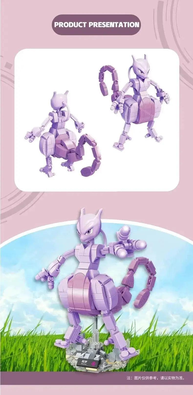  MOC Charizard Mewtwo Bulbasaur Building Blocks Kids Toy -  ToylandEU™