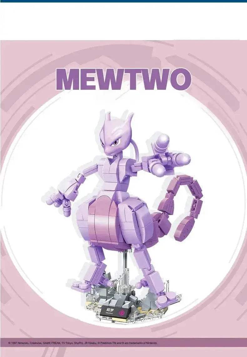 Charizard Mewtwo Bulbasaur Building Blocks Kids Toy - ToylandEU