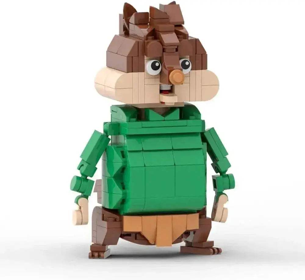  MOC Chipmunk Building Blocks Set 3 in 1 Alvin Simon Theodore Toy -  ToylandEU™