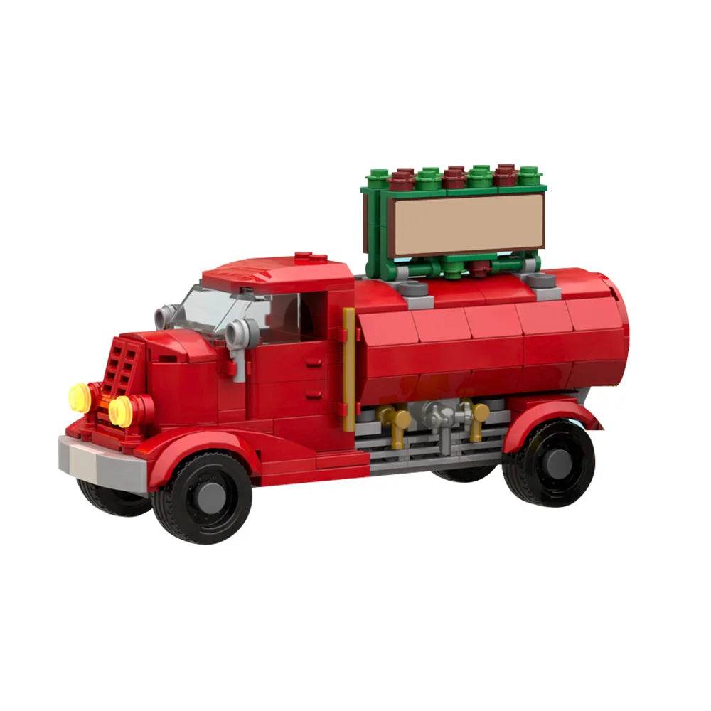 MOC Christmas Hot Cocoa Truck Model Building Blocks DIY Toys Building Bricks MOC - ToylandEU