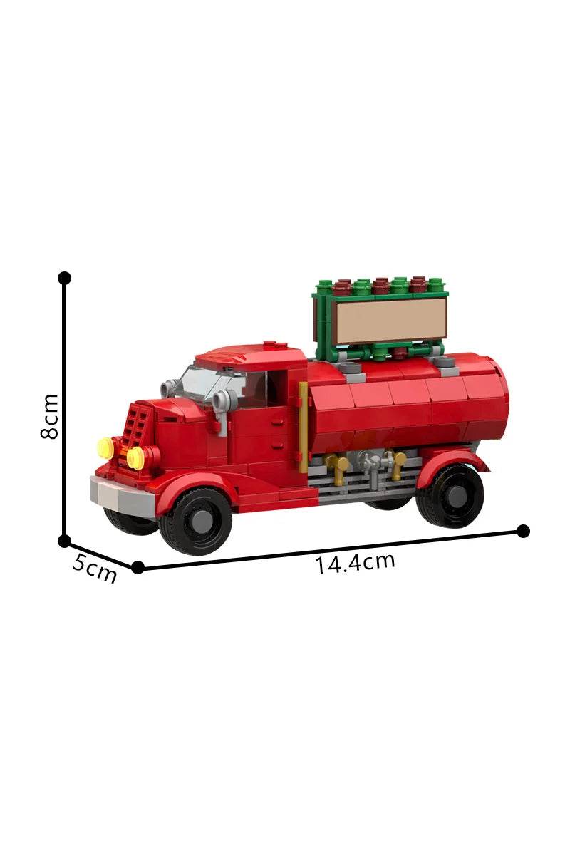 MOC Christmas Hot Cocoa Truck Model Building Blocks DIY Toys Building Bricks MOC - ToylandEU
