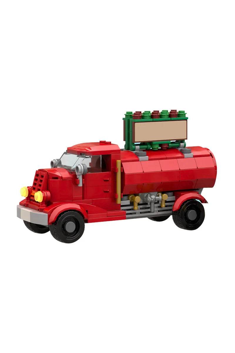 MOC Christmas Hot Cocoa Truck Model Building Blocks DIY Toys Building Bricks MOC - ToylandEU