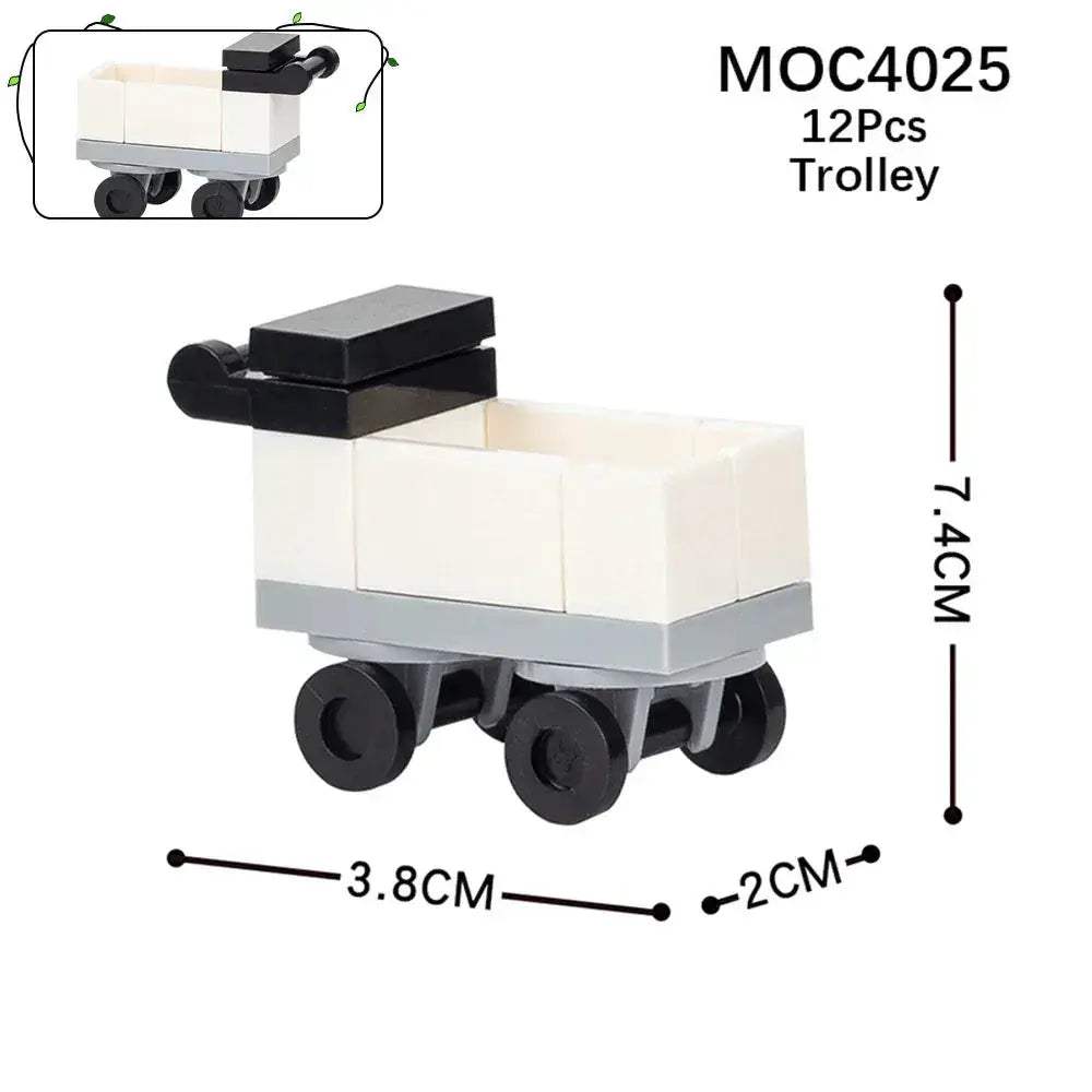 City Building Blocks For Kids DIY MOC Compatible Creative Play - ToylandEU