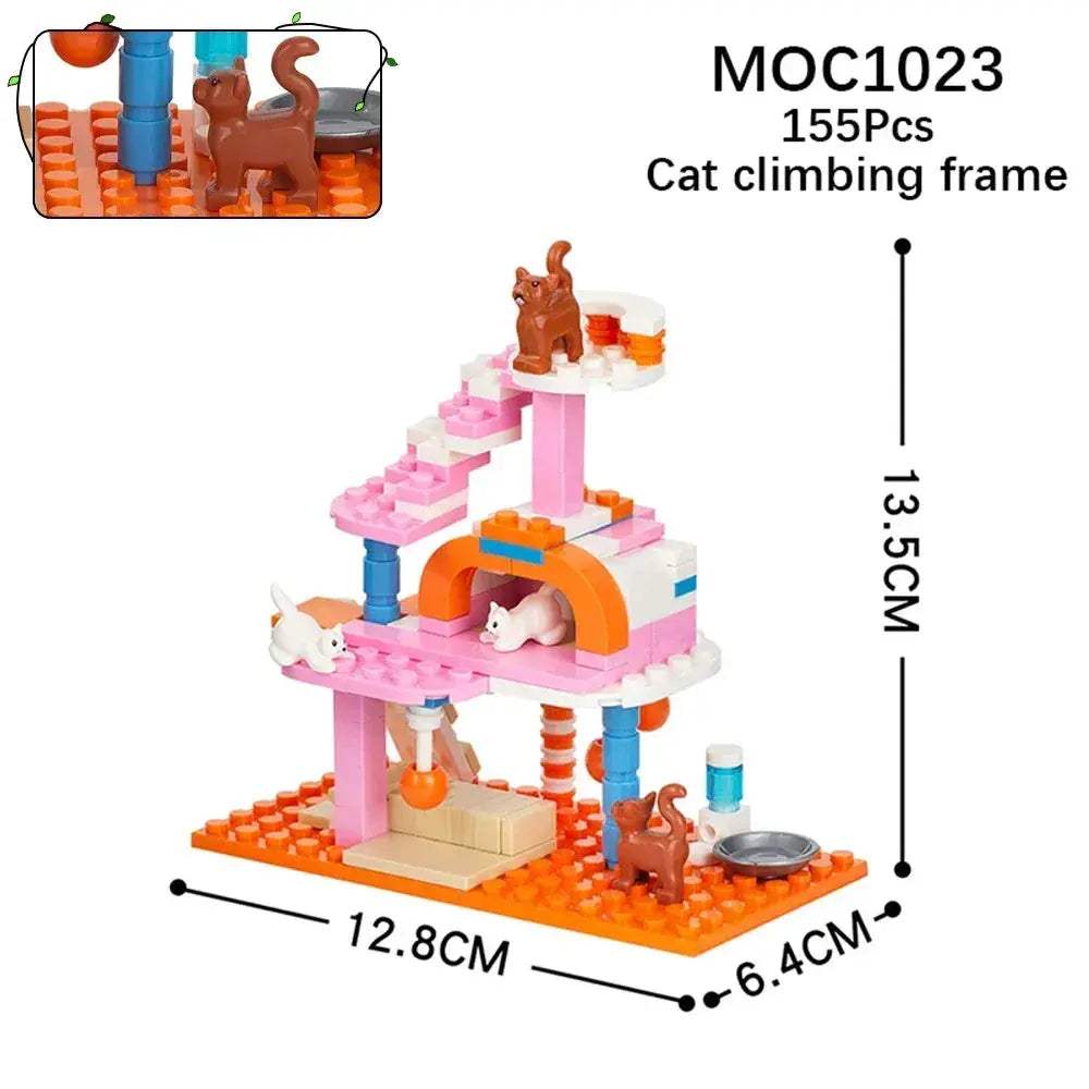 City Furniture Building Blocks Set For Kids DIY MOC Toys - ToylandEU