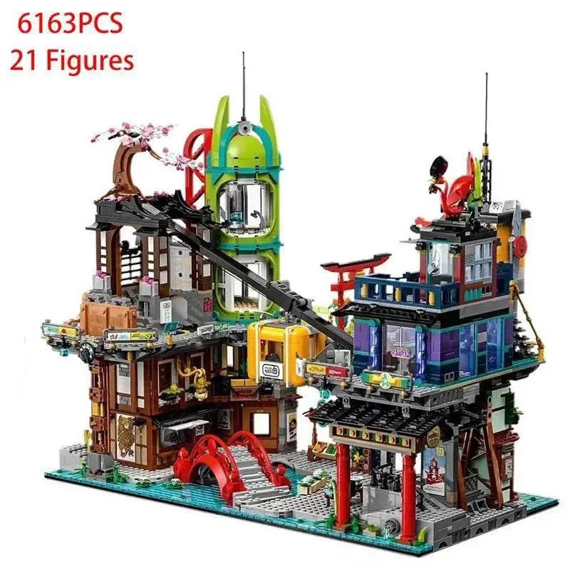  MOC City Markets Model Building Blocks 71799 Desk Decoration Toys -  ToylandEU™