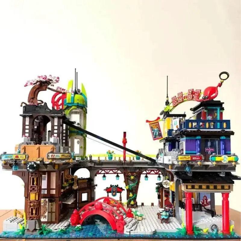  MOC City Markets Model Building Blocks 71799 Desk Decoration Toys -  ToylandEU™