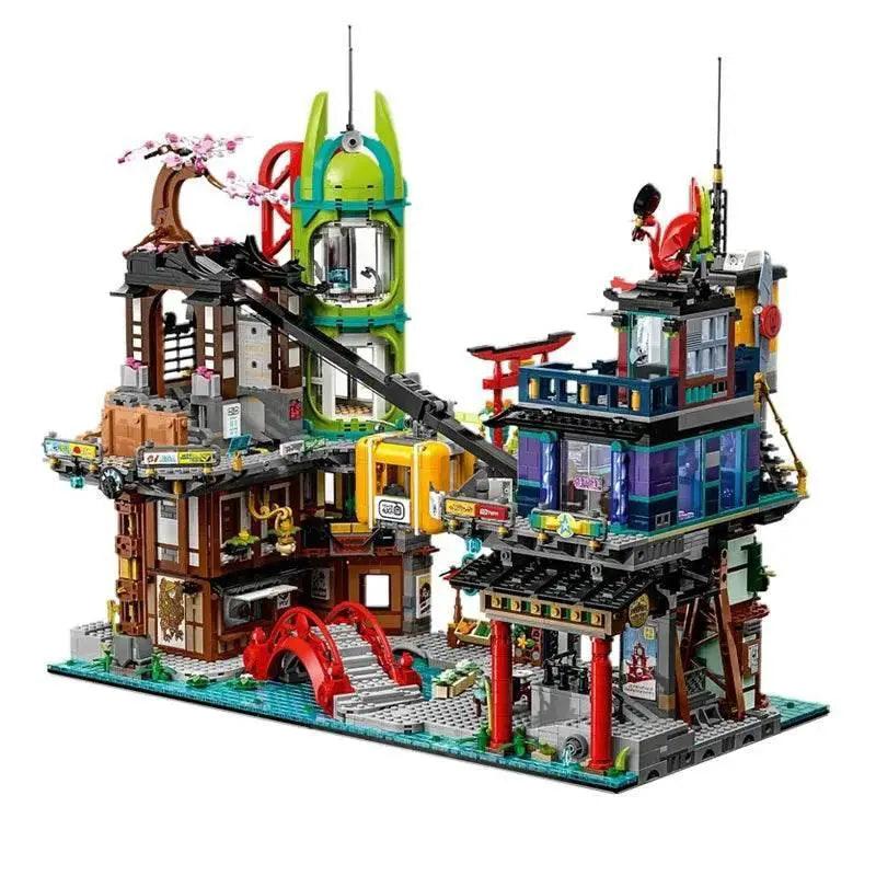  MOC City Markets Model Building Blocks 71799 Desk Decoration Toys -  ToylandEU™