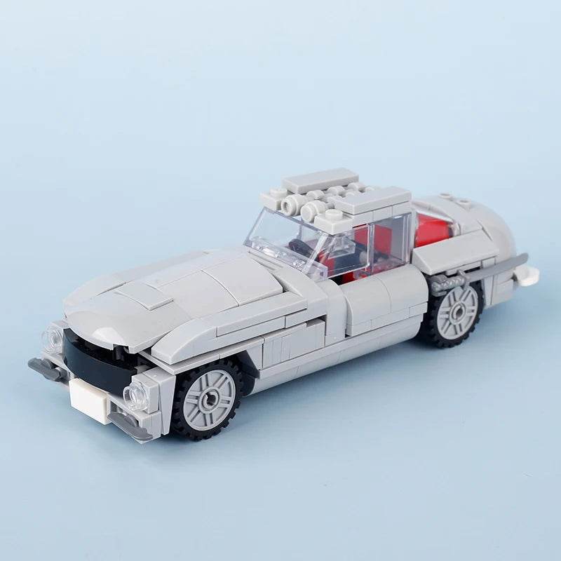 MOC City Retro Vintage Car Military Pickup Truck Building Kit Building Bricks MOC - ToylandEU