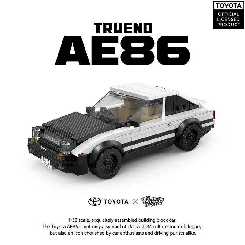 City Speed Champion Technical AE86 Car Building Blocks Toys - ToylandEU