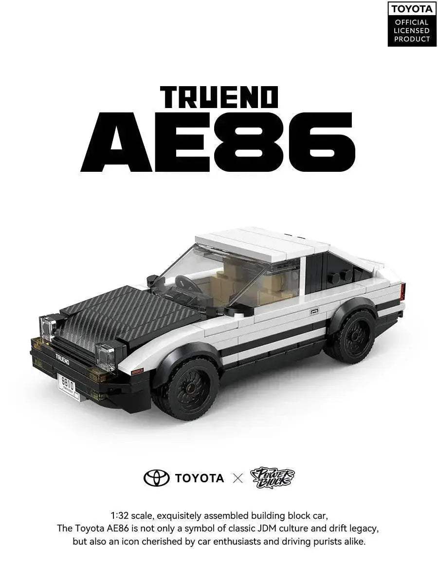City Speed Champion Technical AE86 Car Building Blocks Toys - ToylandEU