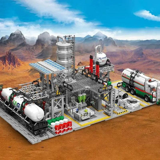  MOC City Street View Building Blocks Natural Gas Storage Center -  ToylandEU™