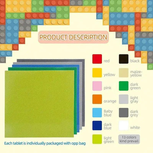  MOC Classic Baseplate 50X50 32X32 16X32 16X16 Dots Building Blocks -  ToylandEU™