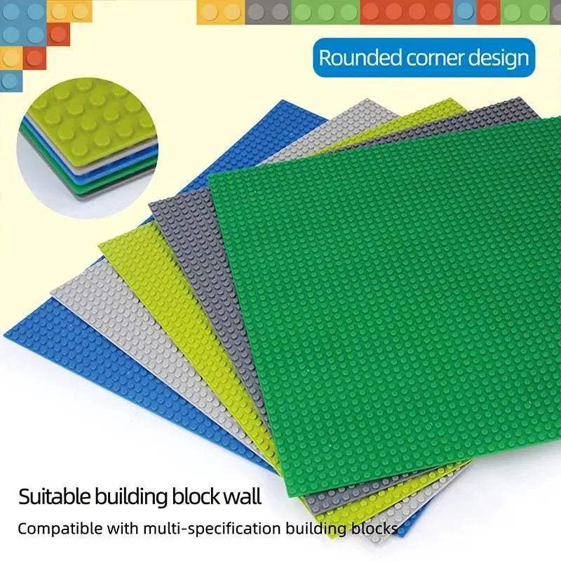 Classic Baseplate 50X50 32X32 16X32 16X16 Dots Building Blocks - ToylandEU