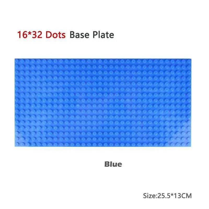 Classic Baseplate 50X50 32X32 16X32 16X16 Dots Building Blocks - ToylandEU