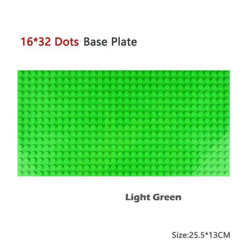 Classic Baseplate 50X50 32X32 16X32 16X16 Dots Building Blocks - ToylandEU