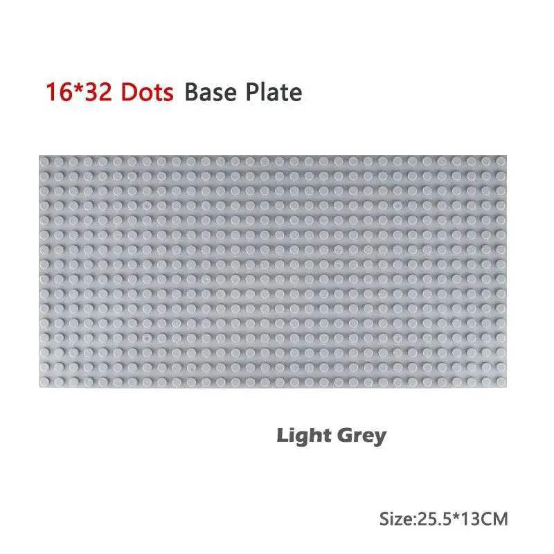 Classic Baseplate 50X50 32X32 16X32 16X16 Dots Building Blocks - ToylandEU