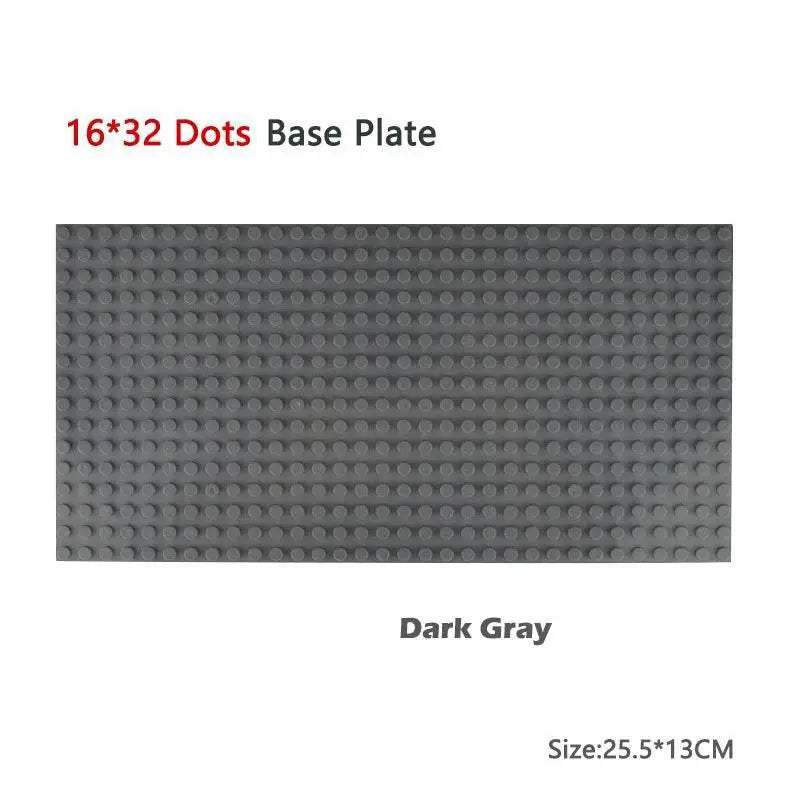 Classic Baseplate 50X50 32X32 16X32 16X16 Dots Building Blocks - ToylandEU