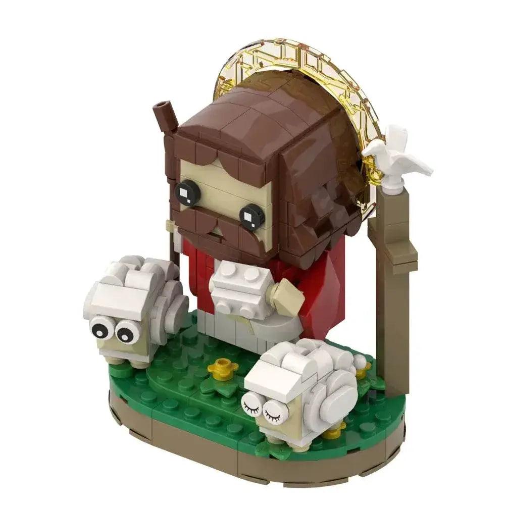  MOC Classic Christianity God Shepherd Building Block Toys Building Bricks MOC -  ToylandEU™