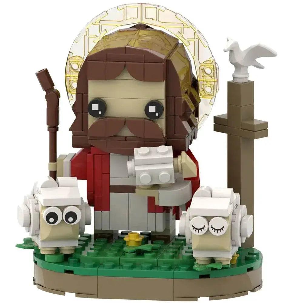  MOC Classic Christianity God Shepherd Building Block Toys Building Bricks MOC -  ToylandEU™