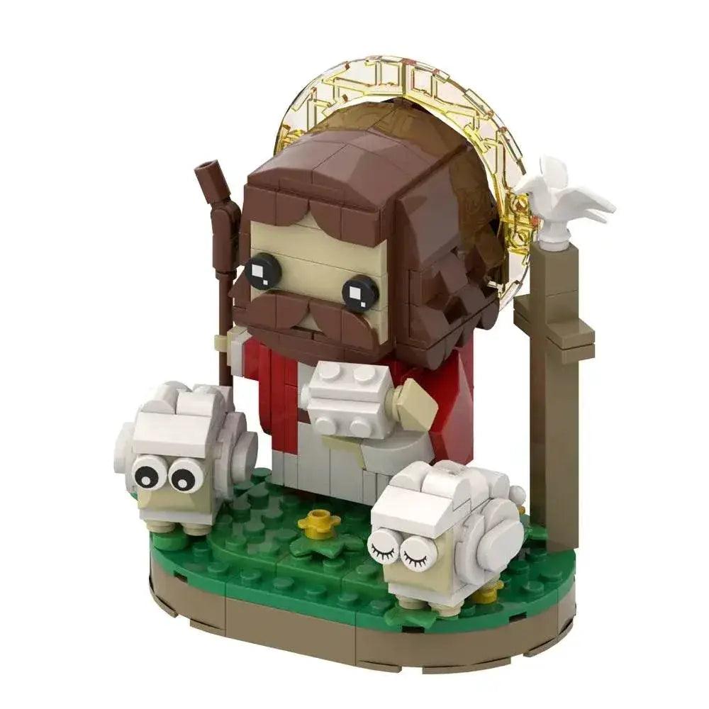  MOC Classic Christianity God Shepherd Building Block Toys Building Bricks MOC -  ToylandEU™