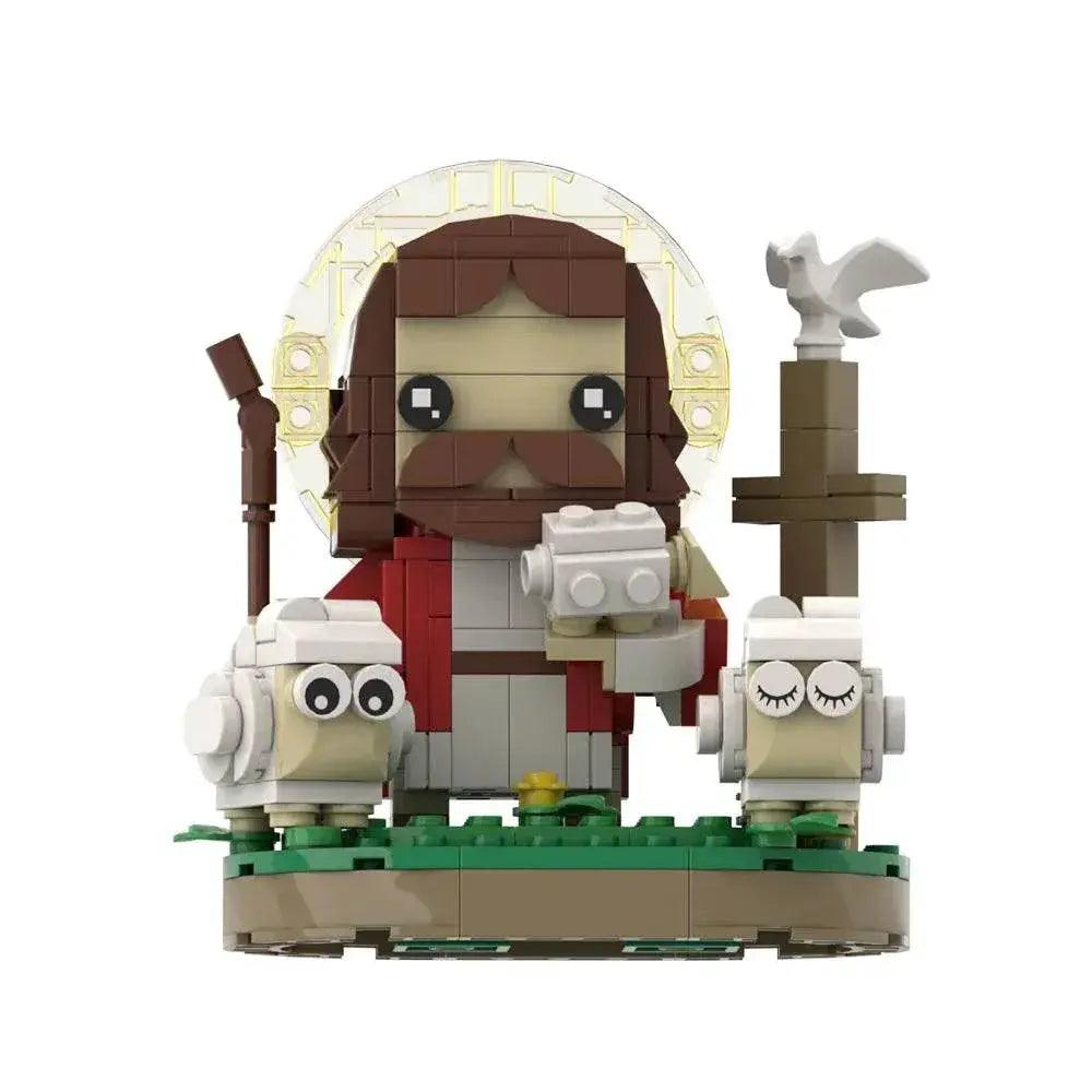  MOC Classic Christianity God Shepherd Building Block Toys Building Bricks MOC -  ToylandEU™