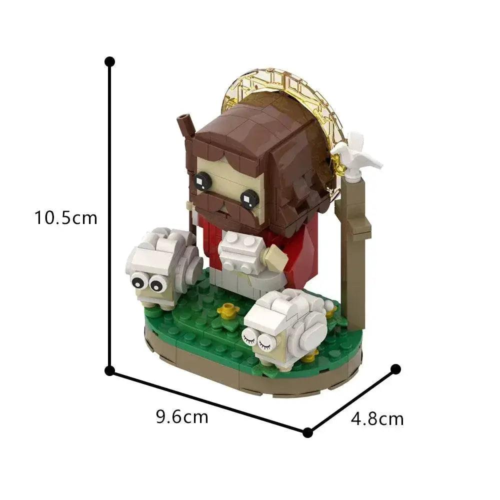  MOC Classic Christianity God Shepherd Building Block Toys Building Bricks MOC -  ToylandEU™