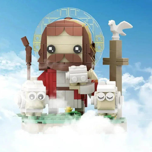  MOC Classic Christianity God Shepherd Building Block Toys Building Bricks MOC -  ToylandEU™