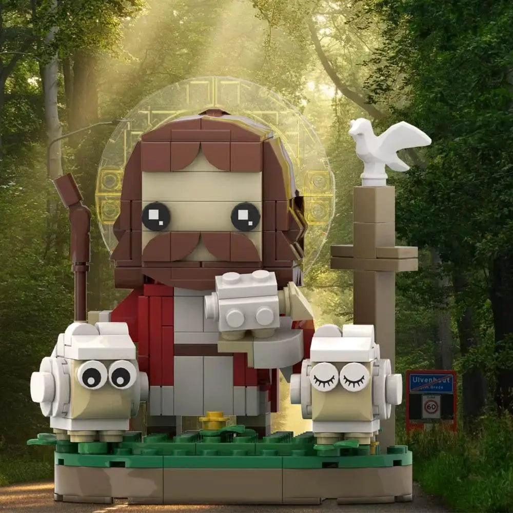  MOC Classic Christianity God Shepherd Building Block Toys Building Bricks MOC -  ToylandEU™