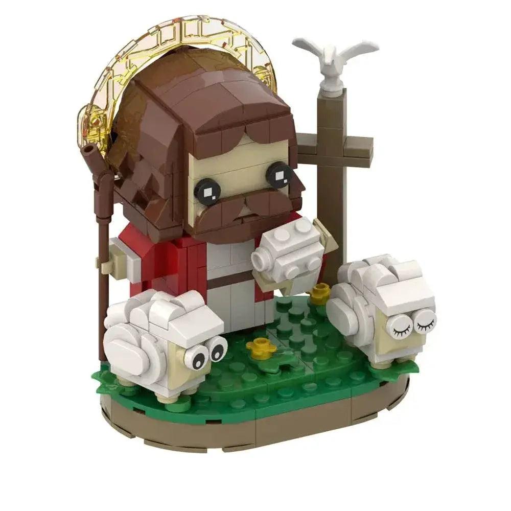  MOC Classic Christianity God Shepherd Building Block Toys Building Bricks MOC -  ToylandEU™