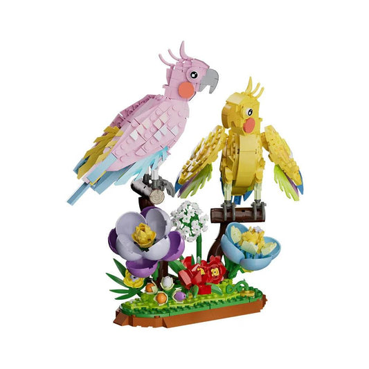 MOC Cockatiel Model Building Blocks Cute Parrot Toy Gift - ToylandEU