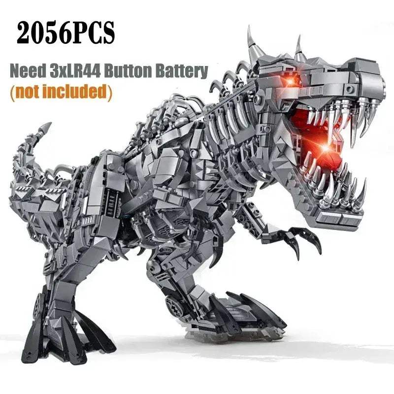 Colorful Dinosaur Building Blocks Set With Over 800 Pieces - ToylandEU